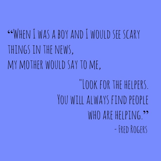 look for the helpers